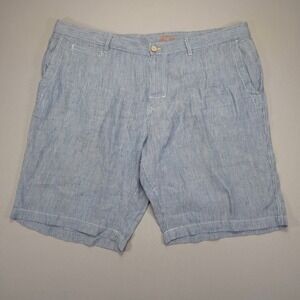Tommy Bahama Relax Linen Striped Casual Shorts Beach Vacation Men's Size‎ 44